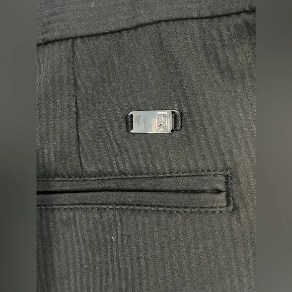 Nike Tiger Woods Collection Black Striped 397312-010 Mens Size 33x32 - Picture 6 of 10